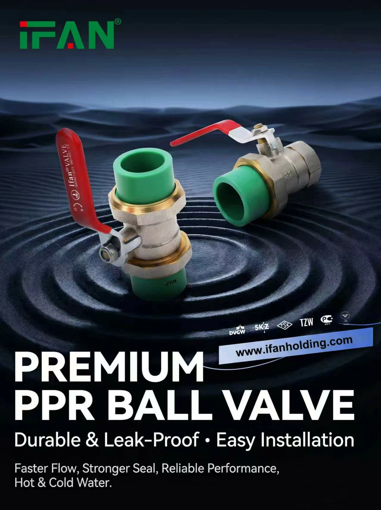 Modern Plumbing Requires PPR Valve Systems