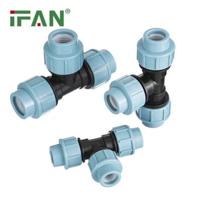 HDPE Pipe Fitting PP Tee ASTM D3350