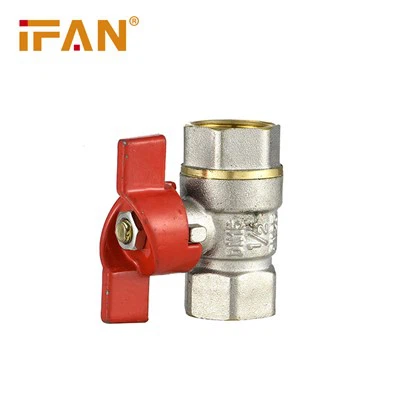 81052 Butterfly Handle Brass Ball Valve