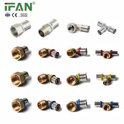 Solar Heating Brass Press Fittings