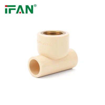 CPVC Male Tee With Brass