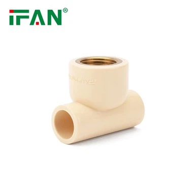 CPVC Male Tee With Brass