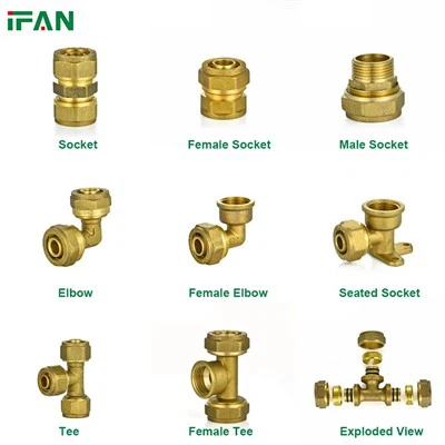 IFAN PEX Gas Compression Fitting