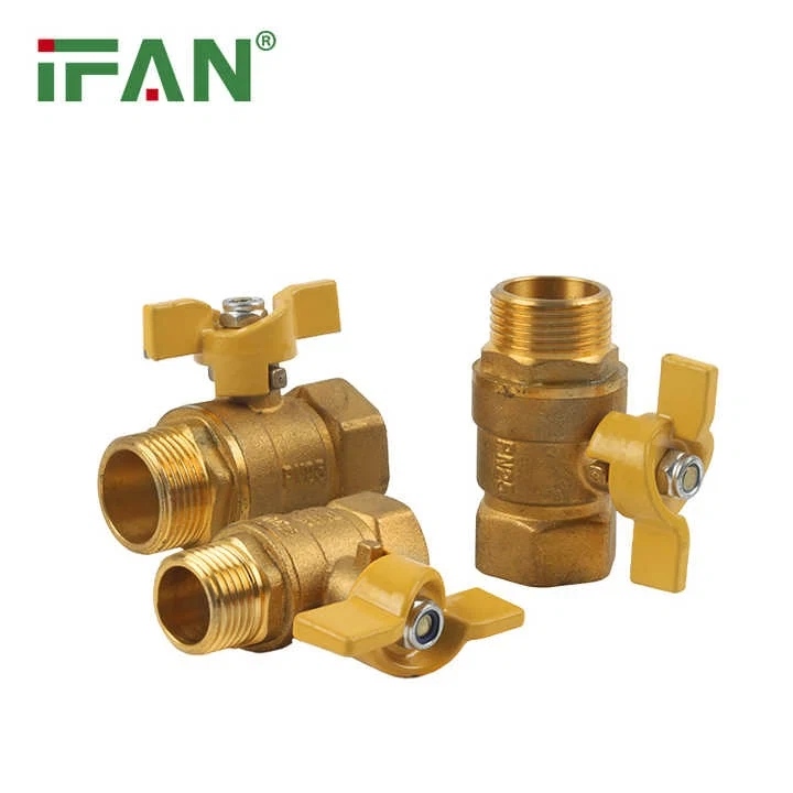IFAN Brass Gas Valve