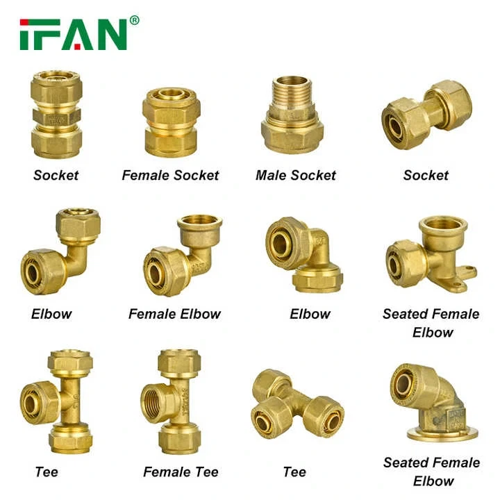 IFAN PEX Brass Compression Fitting