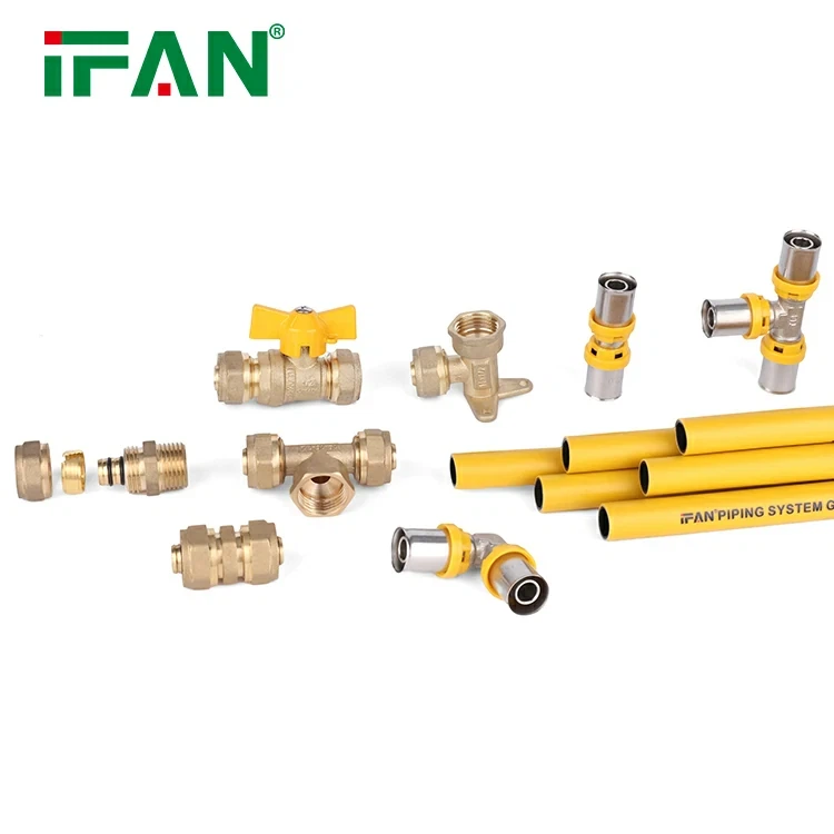 IFAN PEX Brass Gas Press Fitting