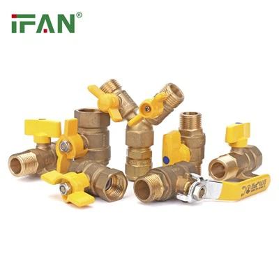 Shut-Off Control Brass Gas Valve